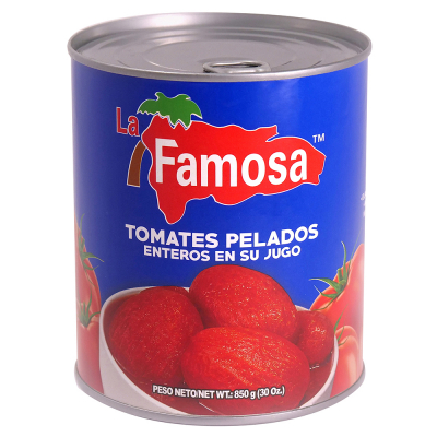 [SJ0034] TOMATE PELADO LA FAMOSA 1/98.4 OZ