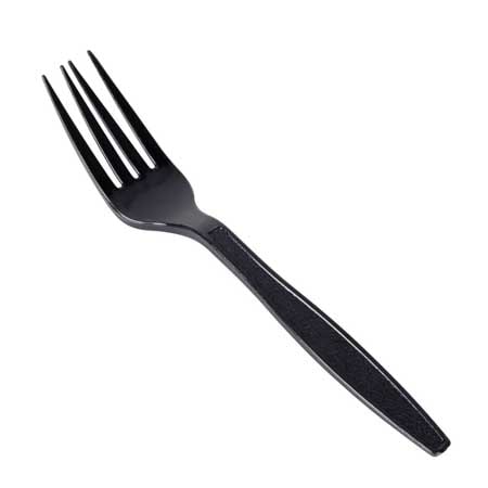 [17161] TENEDORES HEAVY WEIGHT NEGRO