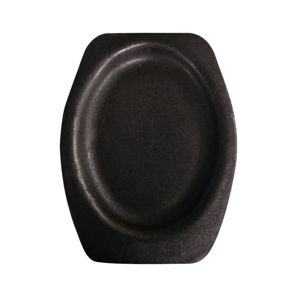 [12534] PLATOS OVALADOS PEQUEÑOS COLOR NEGRO