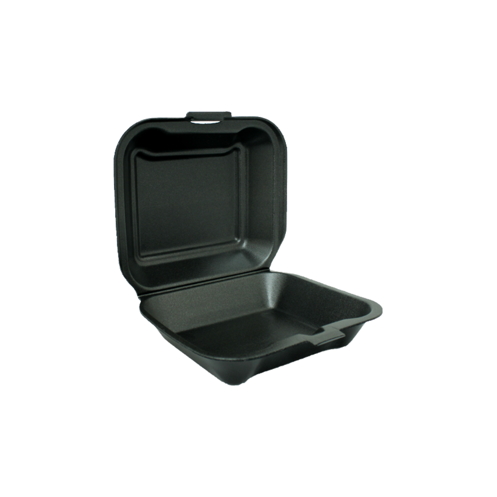 [12533] BANDEJAS 8X8 SIN  DIVISION COLOR NEGRO