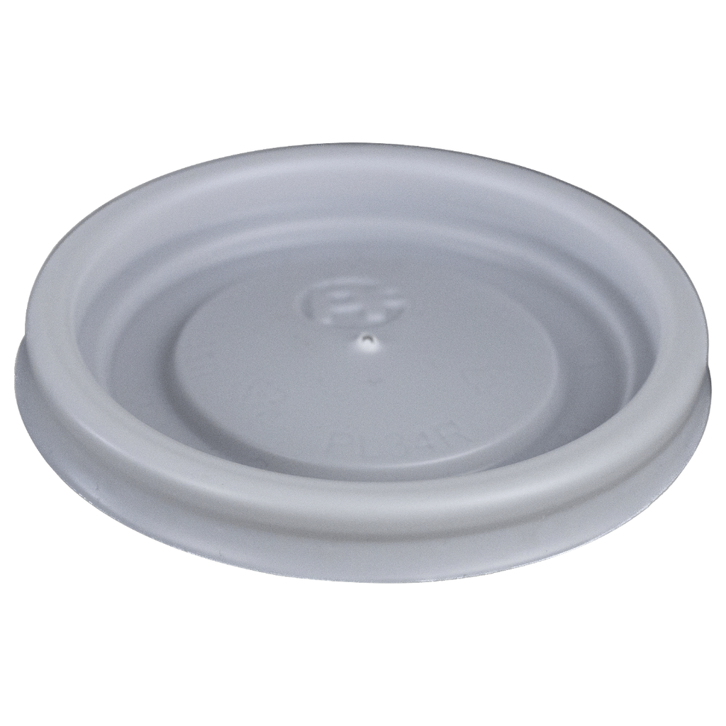 [11401] TAPA BLANCA BEBIDA CALIENTE 4 OZ (PL34R)